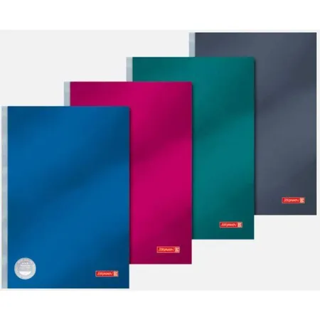 BRUNNEN Notizbuch A4 kar. Softcover Premium, 1 Stück, 4-fach sortiert