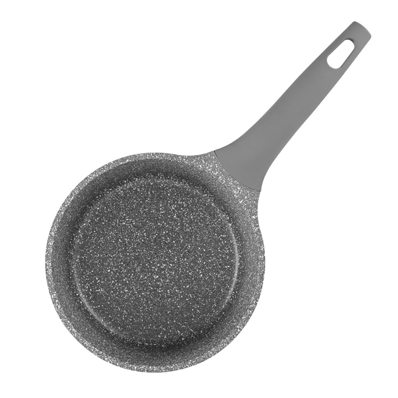 Kitchencook Casserole fonte d'aluminium induction effet pierre vertu cas18tfi grise - D.18 cm
