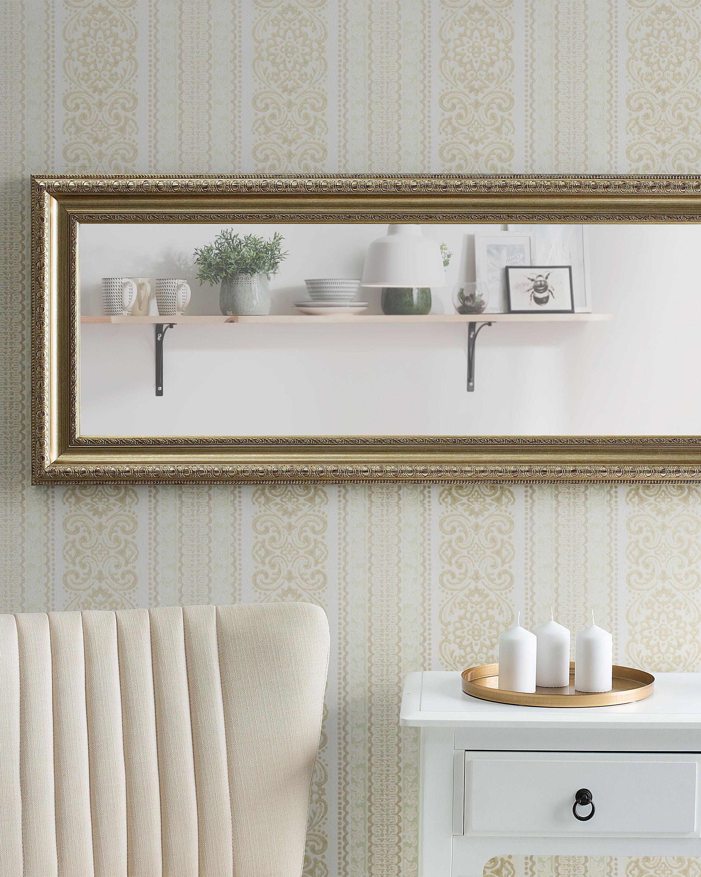 Wandspiegel AURILLAC 51 cm 141 cm Goud