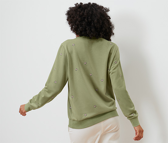 Besticktes Sweatshirt