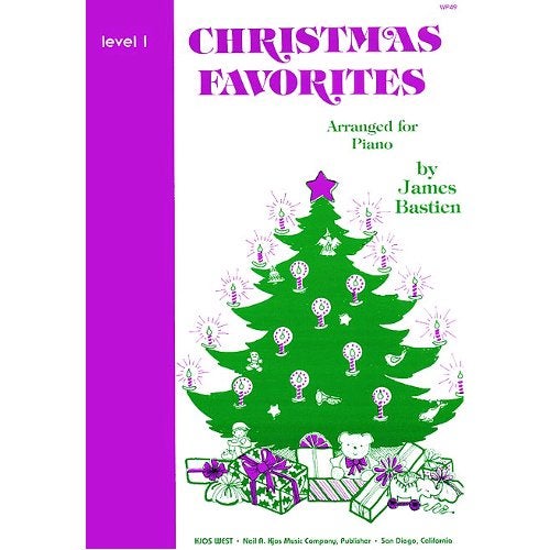 Kjos Christmas Favorites Level 1 pianoboek