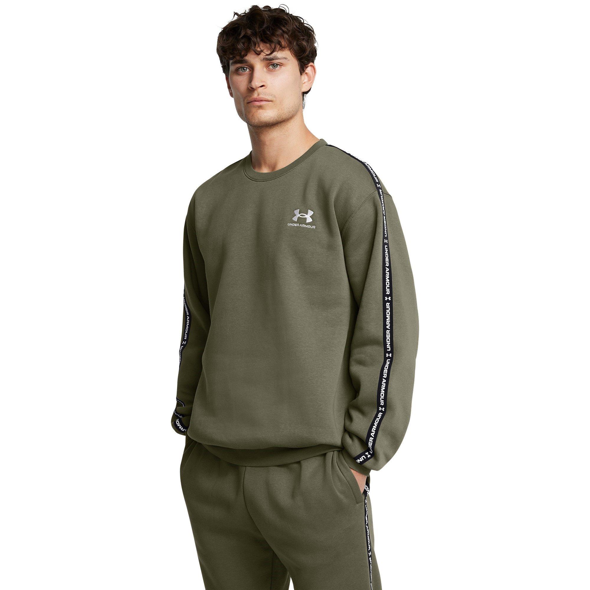 Under Armour UA Icon Fleece Crew Taping Sweatshirt Mens