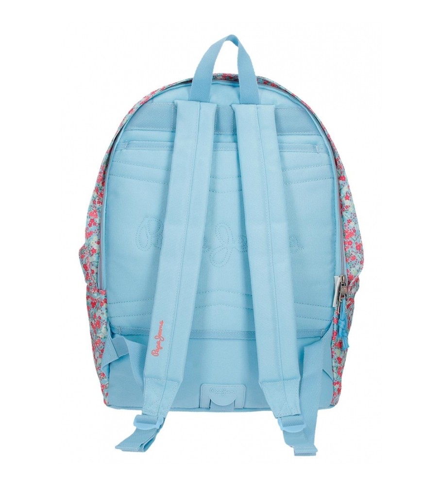 Pepe Jeans Mochila portaordenador Pepe JeansAide dos compartimentos adaptable a carro  multicolor