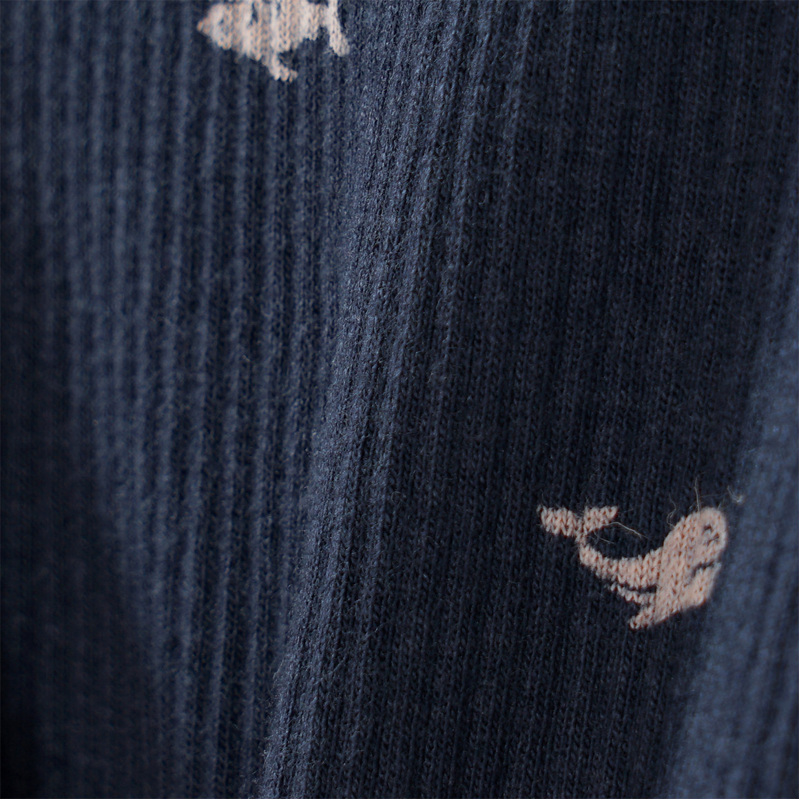 Topomini Baby Jogginghose mit Hai-Allover dunkelblau