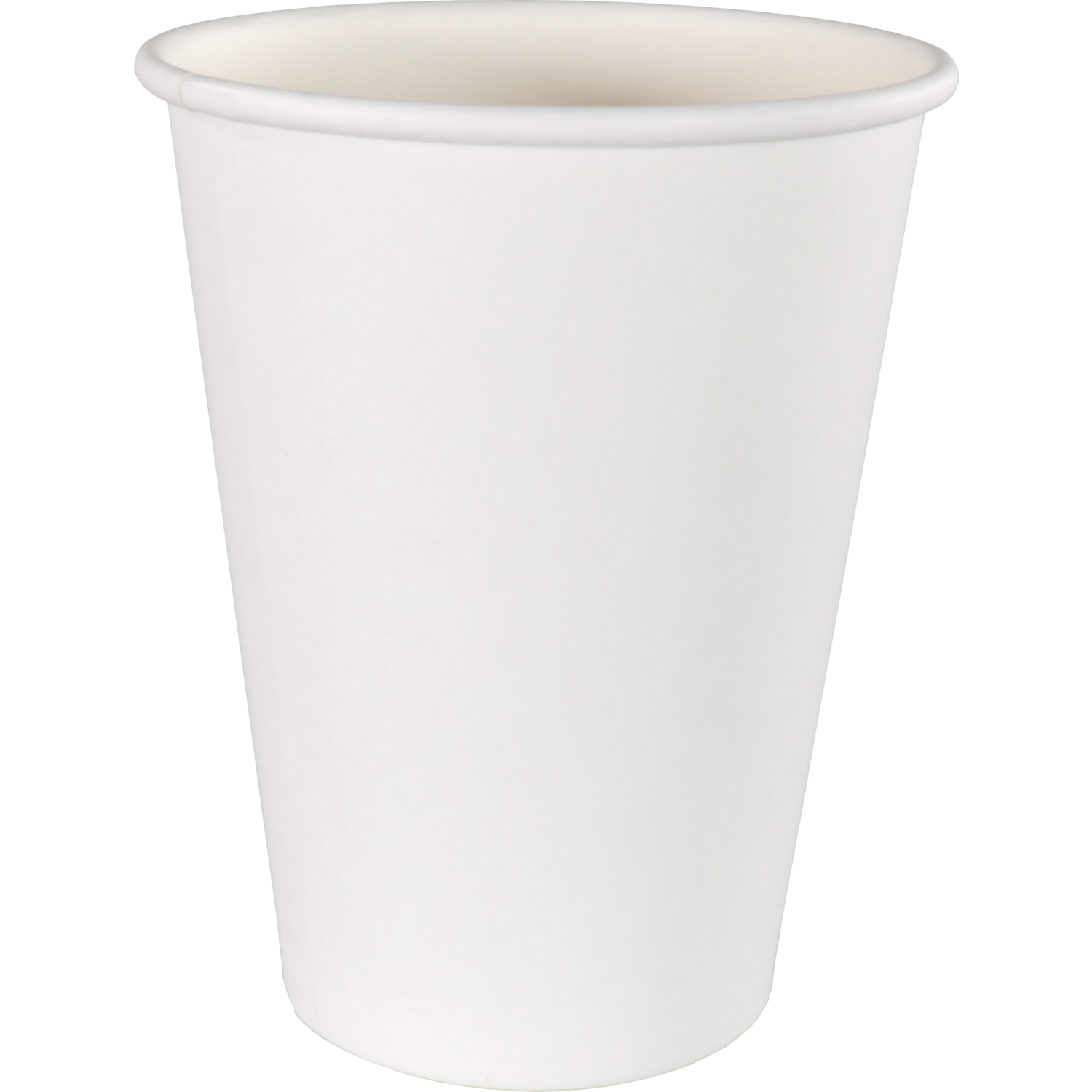 Koffiebeker, Karton + PE, 400ml, 12oz, 110mm, wit