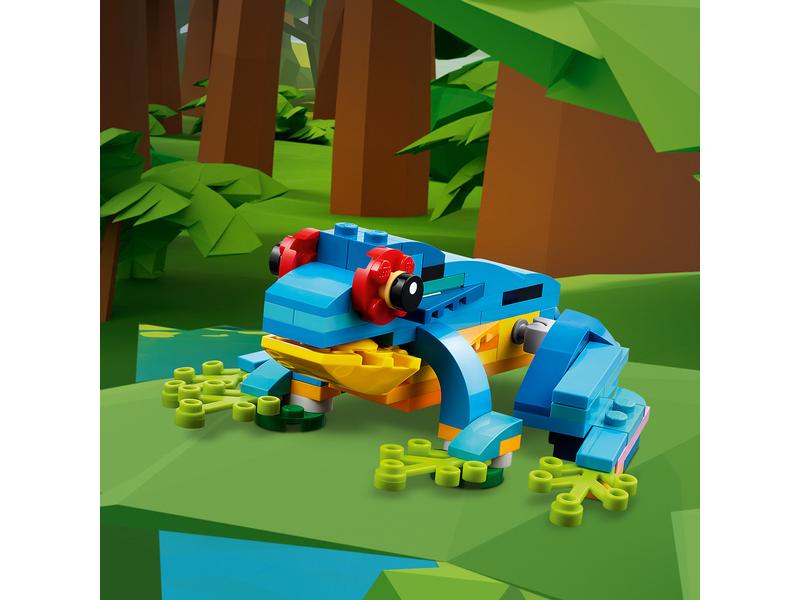 LEGO® Creator Exotischer Papagei 31136 3-in-1-Set mit exotischen Spielzeugtieren
