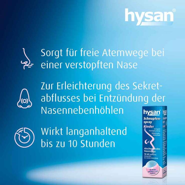 hysan® Schnupfenspray Kinder, 10 ml