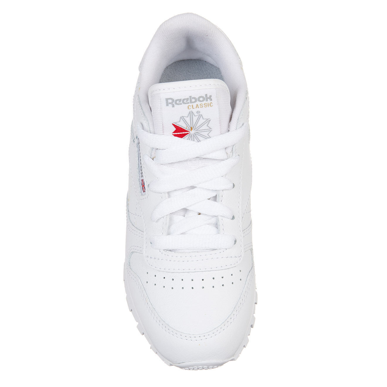 Reebok Baskets en Cuir Classic Leather blanches