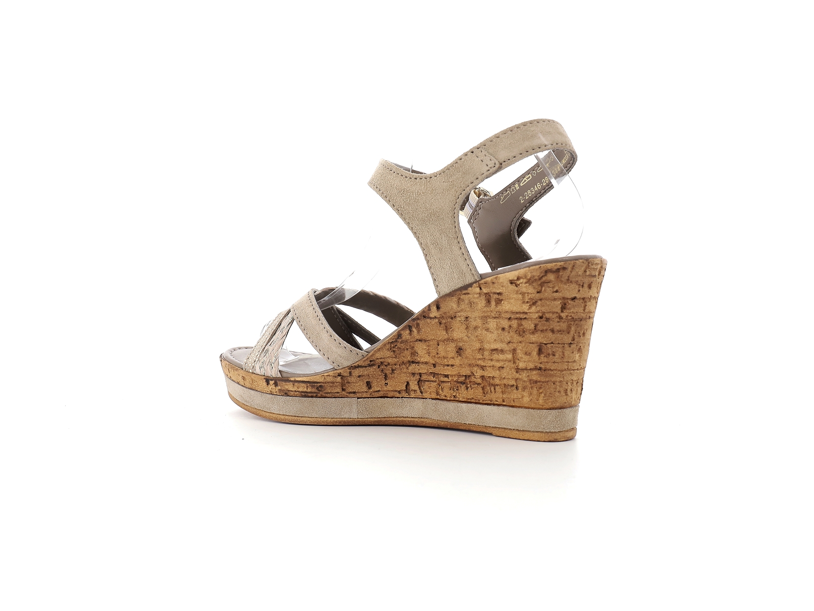 Marco tozzi-28346 Cuir Taupe