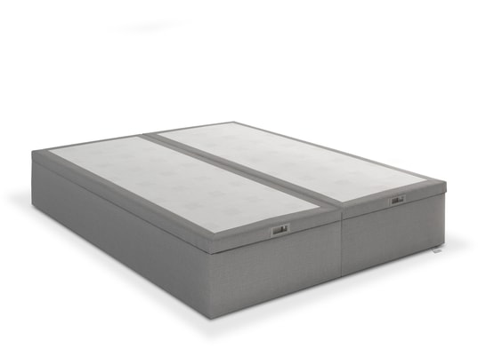 TEMPUR - Sommier 160 x 200 Premium 160x200cm tissé gris D51