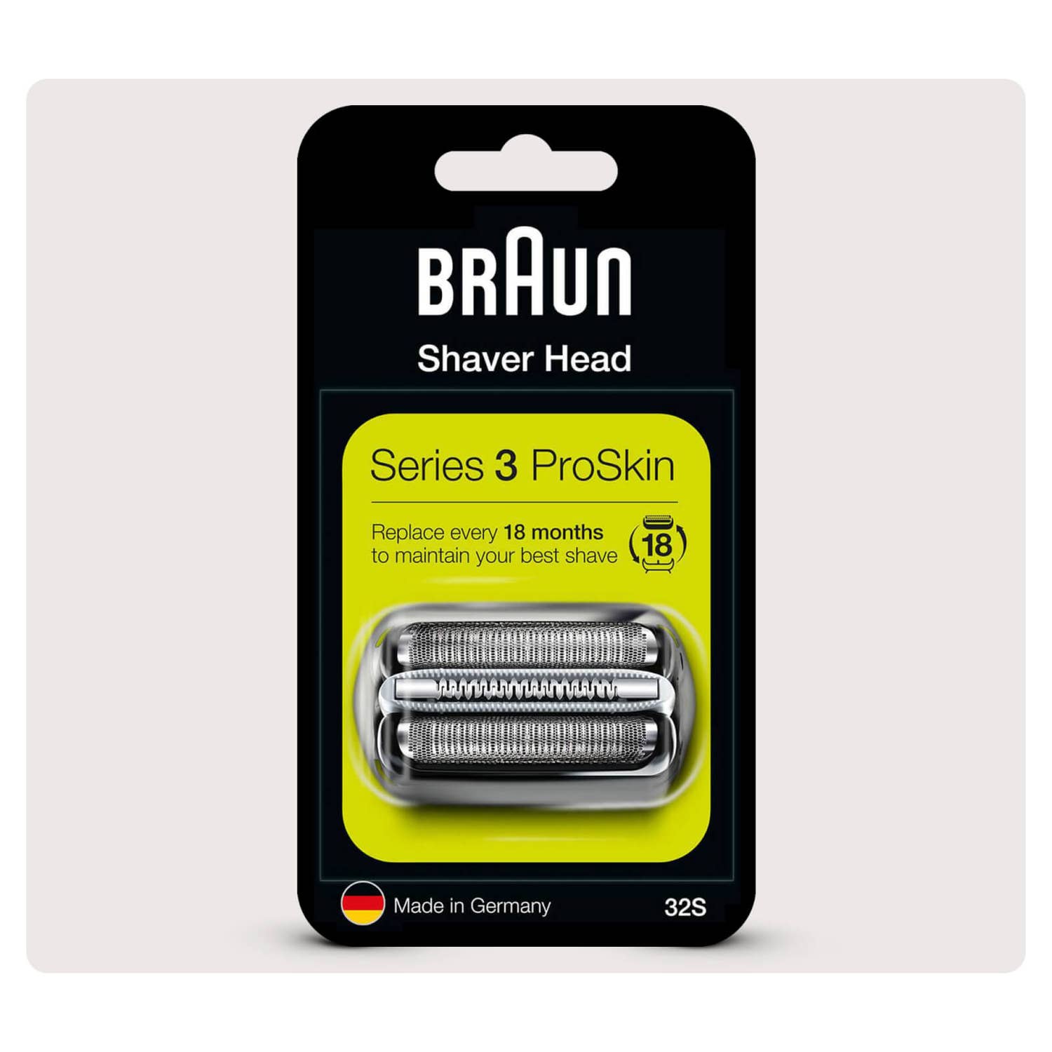 Braun Series 3 32S Elektrorasierer Ersatzscherteil