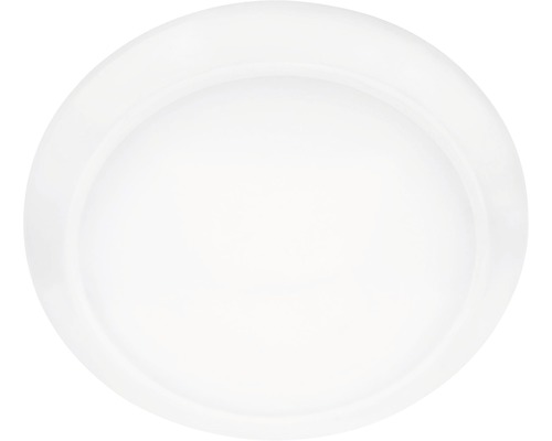 LED plafondlamp, wit, 6W, 600 lm, warm wit, Ø 25 cm