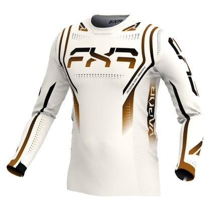 Maillot cross FXR VAPOR 2025 - Blanc / Jaune
