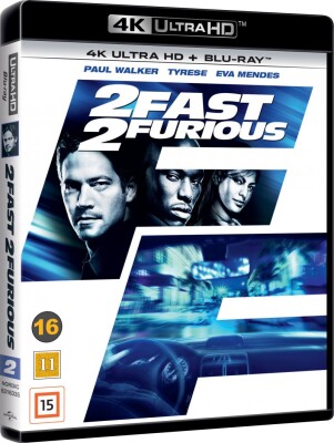 Fast And Furious 2 / 2 Fast 2 Furious - 4K Ultra HD Blu-Ray