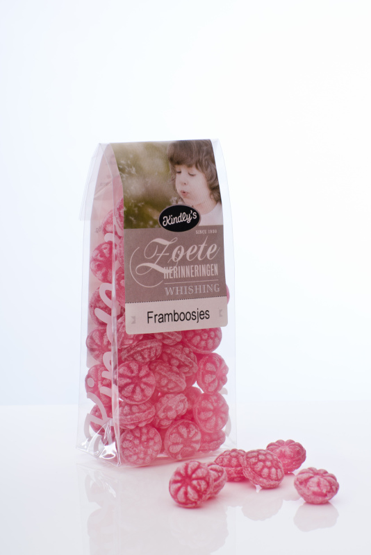 Kindly's Snoep framboosjes 200 gram