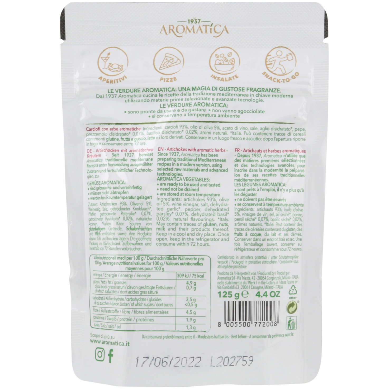 Aromatica Artischocken