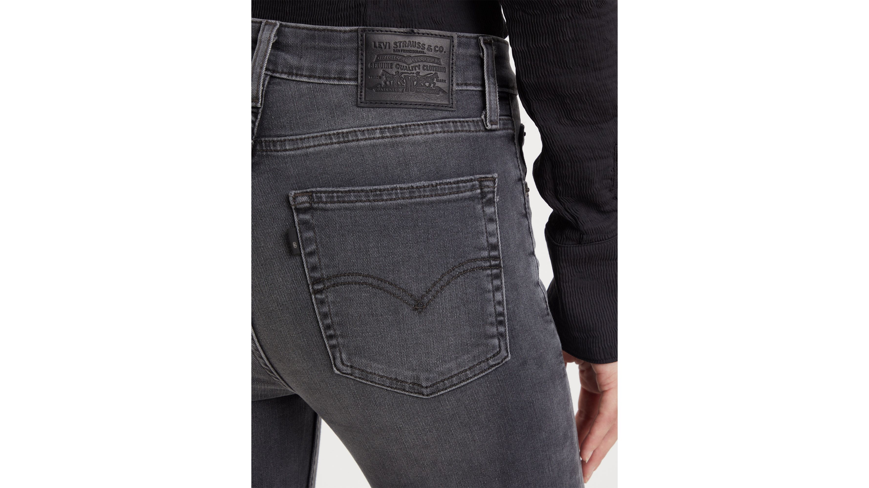 Jean skinny 721™ à taille haute - Black Destructed - Noir
