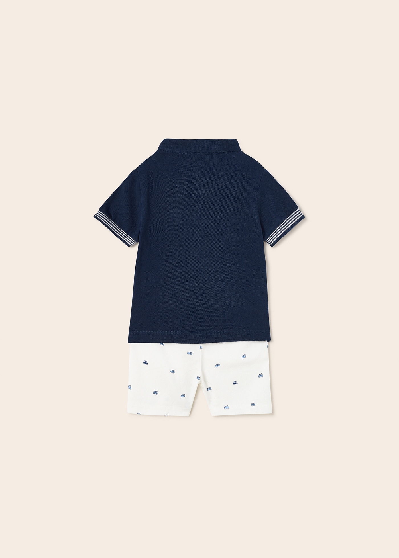 Conjunto de bebê de algodão com 2 peças