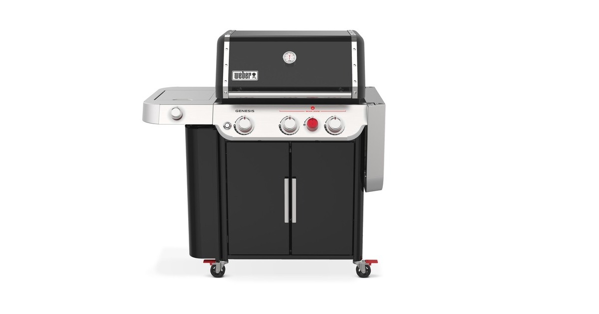 WeberGenesis E-335-gasbarbecue  (Zwart)