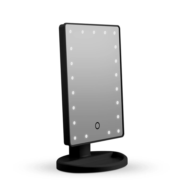 Gillian Jones Makeup Table Mirror LED-Light & Touch - Black 10260-00