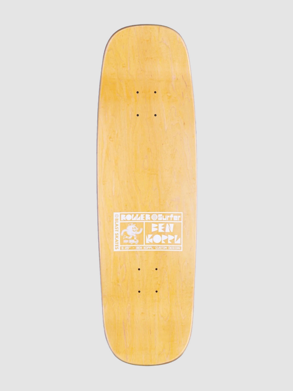 Blast Skates Ben Koppl Roller Earth Surfer 9.25