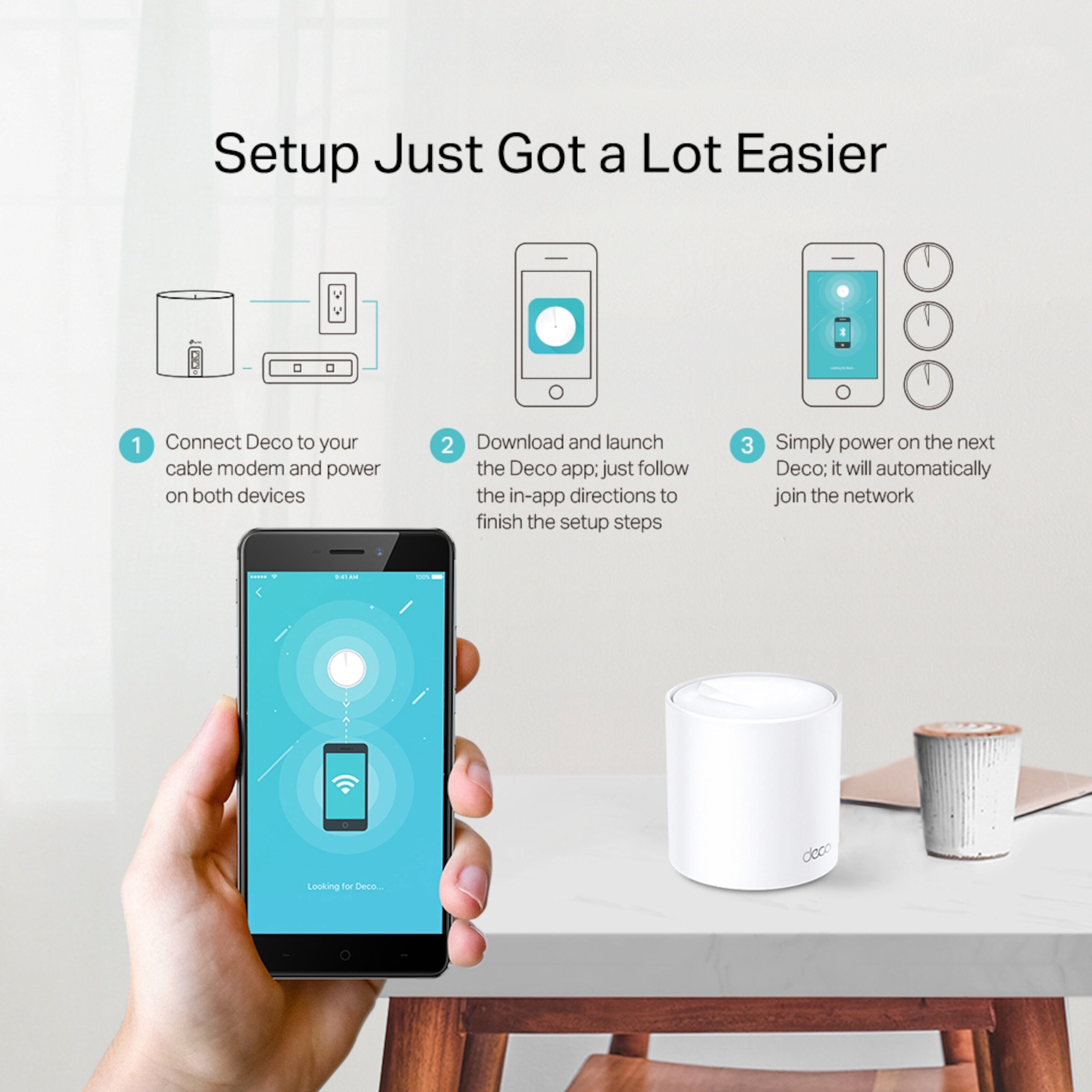 TP-link Deco X20 Mesh-system AX1800 2-pk.