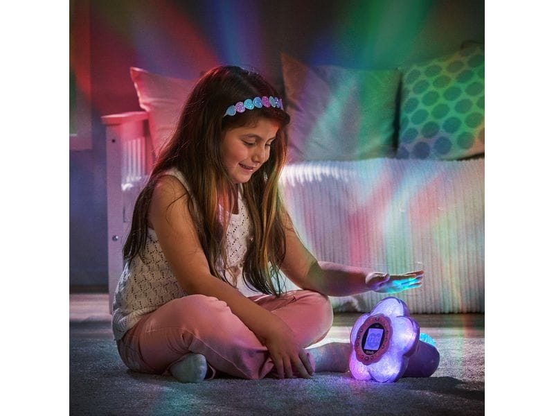 Vtech Kidimagic Galaxy Light -DE- Magischer Wecker mit farbenfrohen Lichtprojektionen und tollen Wahrsage-Funktionen sowie lustigen Spielen