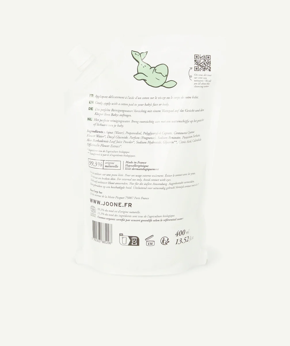 JOONERECHARGE EAU NETTOYANTE 400ML