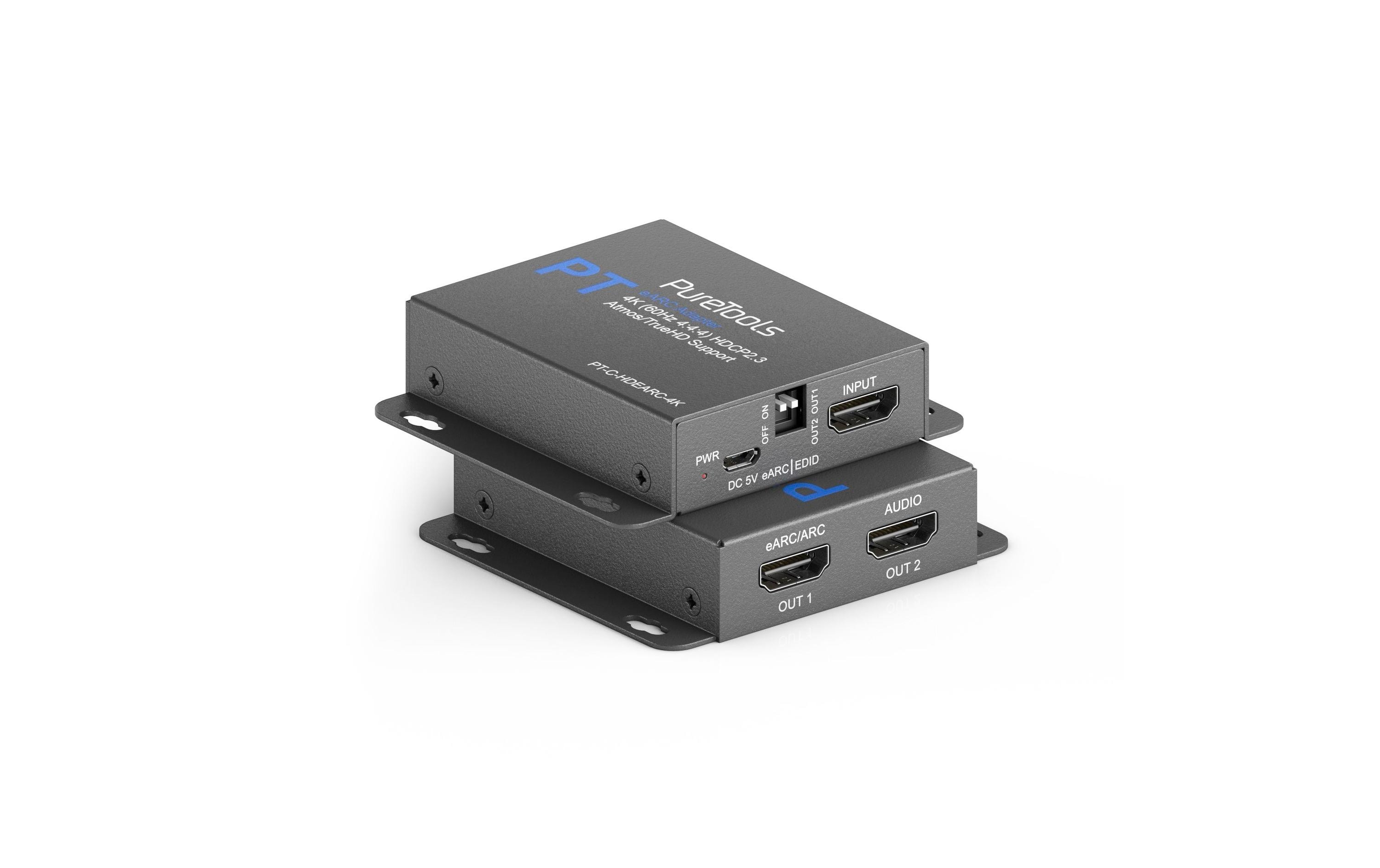 Audio Extraktor PT-C-HDEARC-4K 4K 18Gbps HDMI eARC4K 18Gbps HDMI eARC Audio Adapter / Extraktor