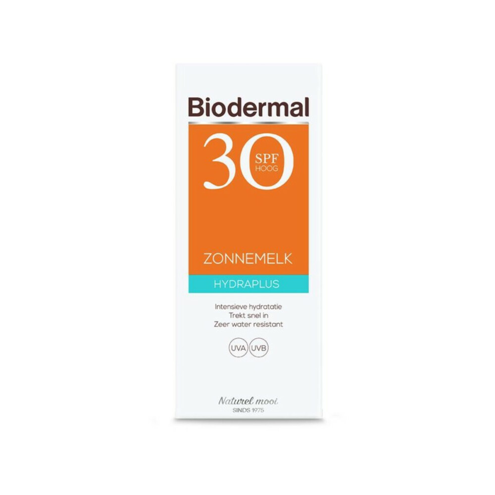 2x Biodermal Hydraplus Zonnemelk SPF 30200 ml