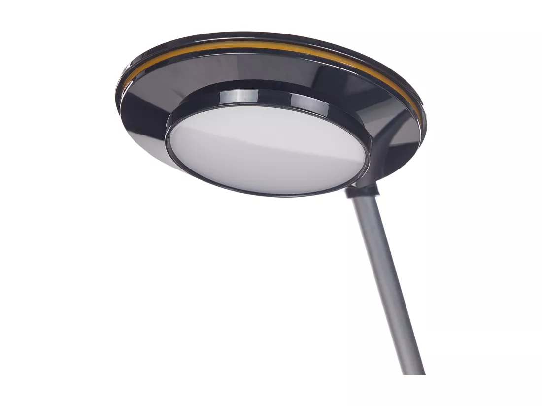 Lampe de bureau LED CORVUS Avec variateur Métal Noir