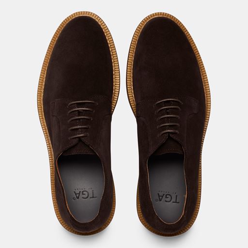 TGA T41-2490 Sko, DK Brown, 46
