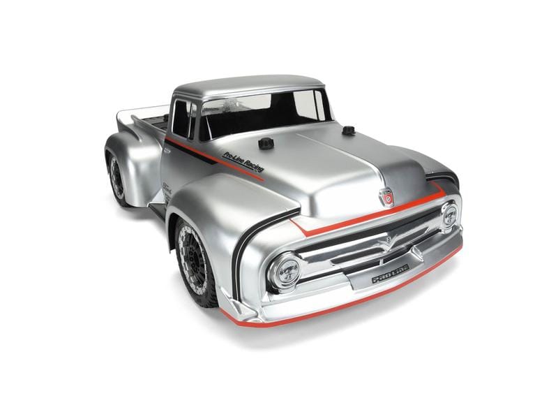 Proline Karosserie Ford F-100 1956 unlackiert, 1:10 Pro-Touring Street Truck Karosserie