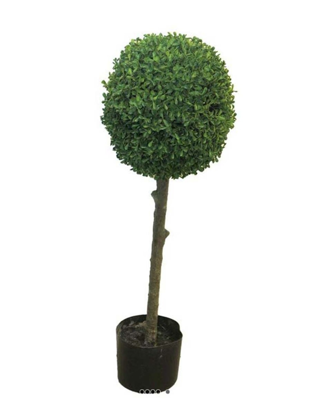 Buis boule factice sur tronc ext. En pot anti-uv h78cm d30cm - best - choisissez