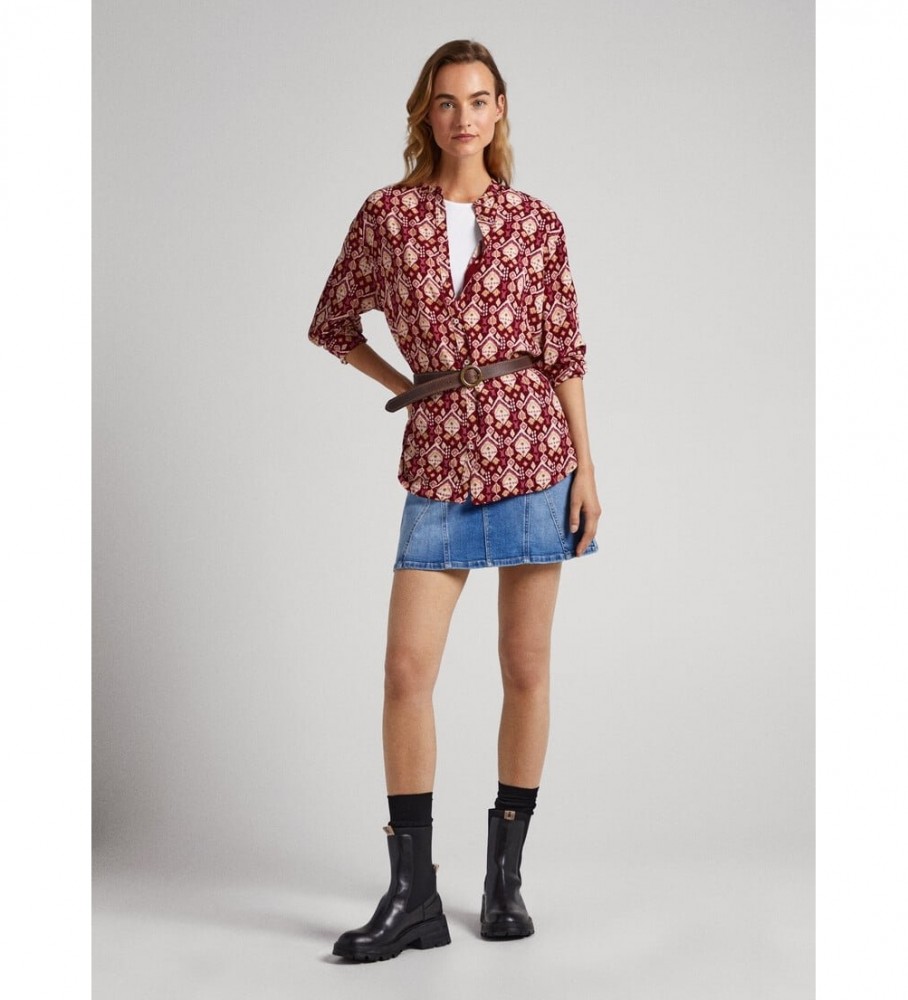 Blusa vermelha Pepe Jeans Gasha