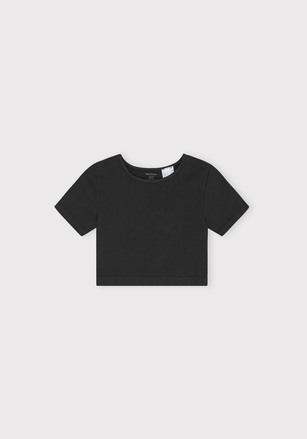 Organic Basics Crop Tee ReSmooth Black