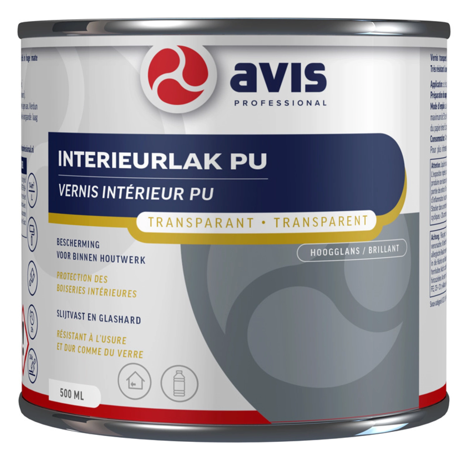 Avis Interieurlak PU Hoogglans - 250 Ml