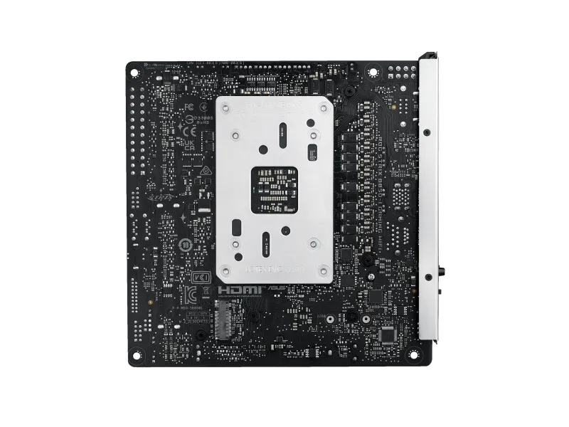 ASUS ROG STRIX B850-I GAMING WIFI - Bundkort - mini ITX - Socket AM5 - AMD B850 Chipset - USB-C 3.2 Gen 2x2, USB-C 3.2 Gen2, USB 3.2 Gen 2, USB 3.2 Gen 1 - 2.5 Gigabit LAN, Wi-Fi 7, Bluetooth - onboard grafik (CPU påkrævet) - HD Audio (8-kanaler)