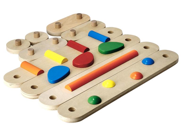 Houten evenwichtsbalk