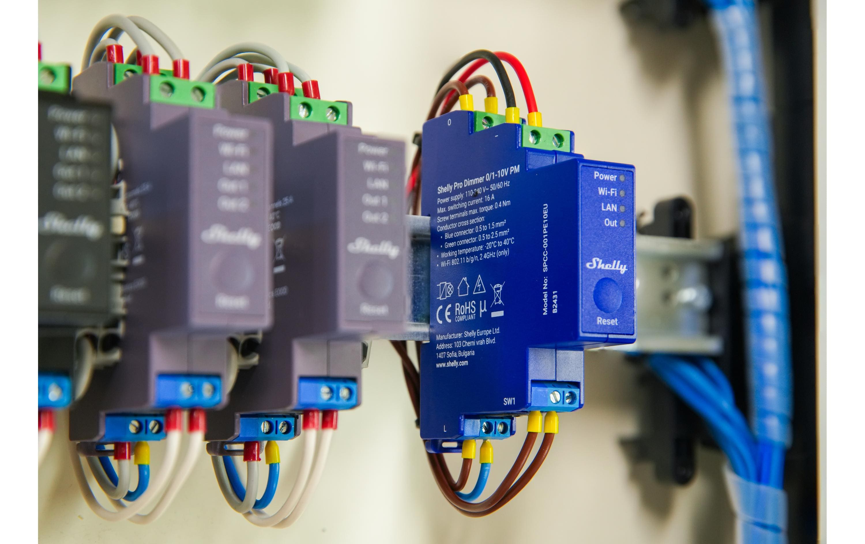 Pro Dimmer 0 1-10 V PMSmarter Dimm-Controller mit Leistungsmessung