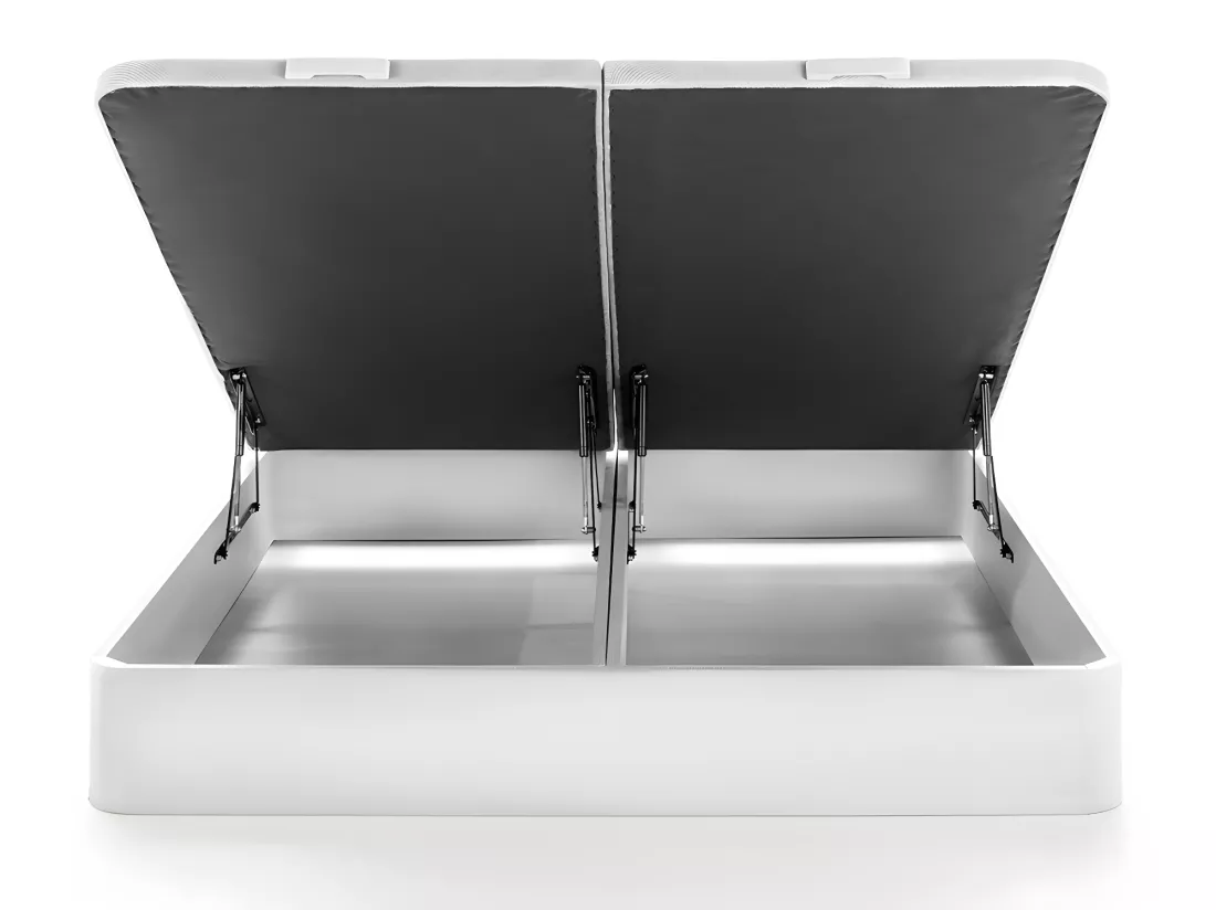 Sommier coffre 180 x 200 cm - Blanc mat - HESTIA de YSMÉE