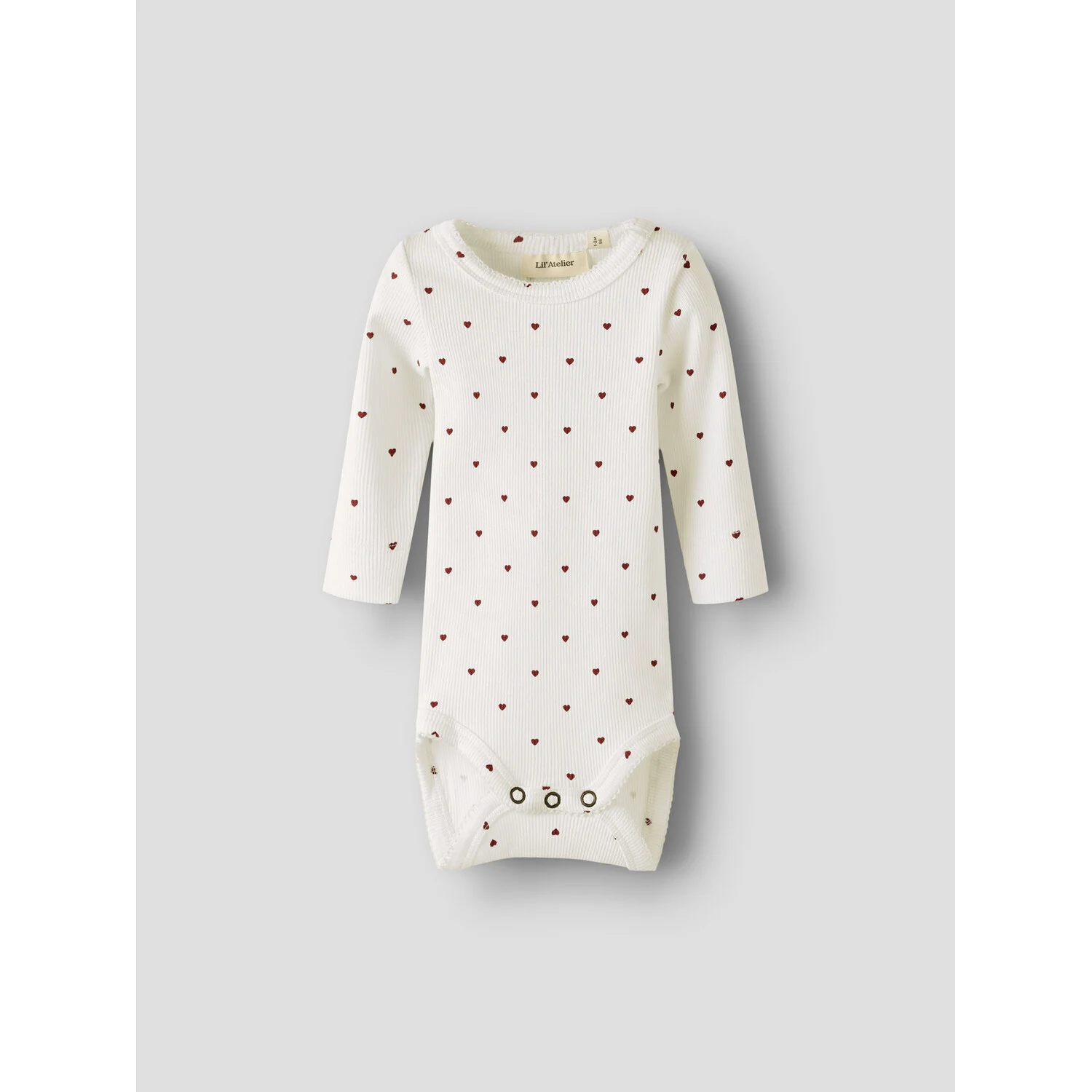 Lil ' Atelier | NBFGAGO LS SLIM BODY LIL NOOS | Coconut Milk HEART