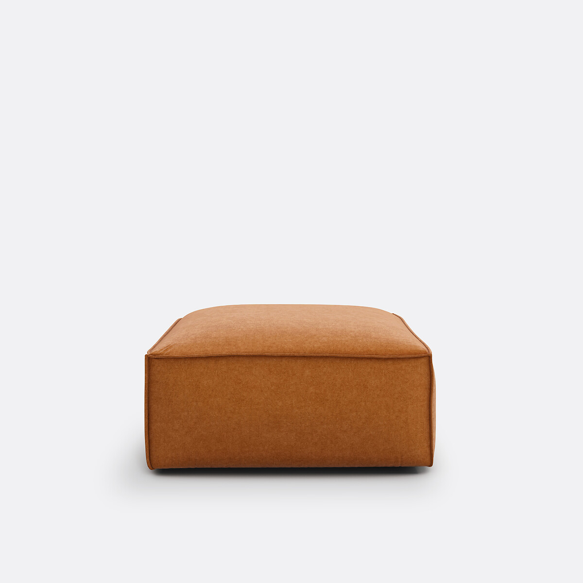 LA REDOUTE INTERIORS<br>Puf modular de veludo texturizado, Seven