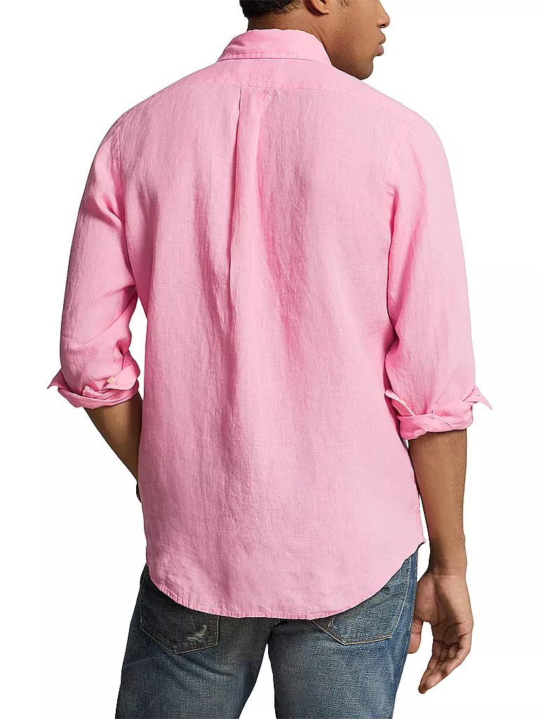 POLO RALPH LAUREN Leinenhemd rosa