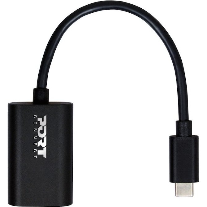 Port Designs 900127 adaptateur graphique USB 3840 x 2160 pixels Noir