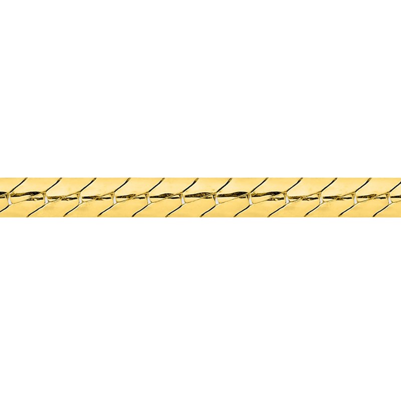 Bracelet Femme 18 cm - Maille Anglaise - Or 18 Carats - Largeur 3mm