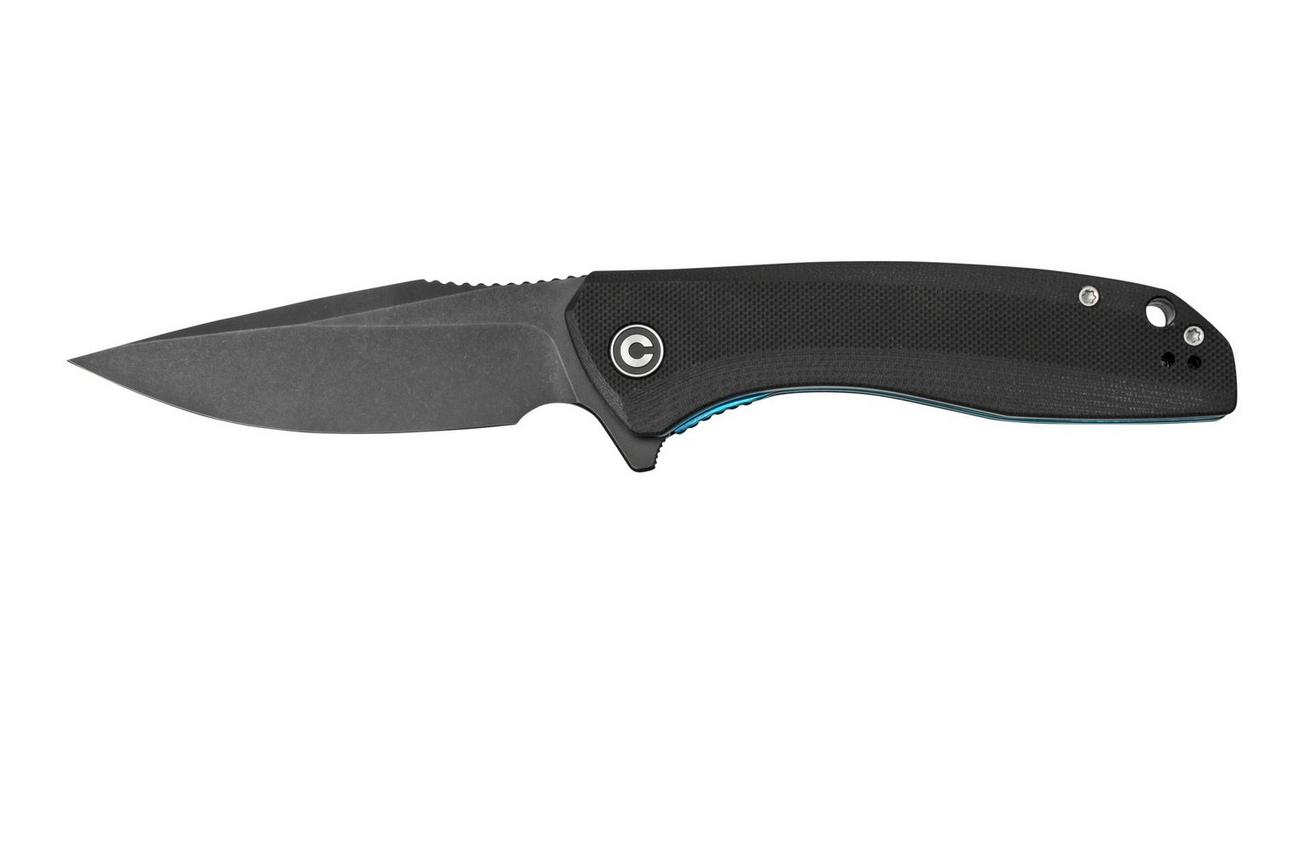 Civivi Baklash C801H Blackwashed, Black G10 zakmes