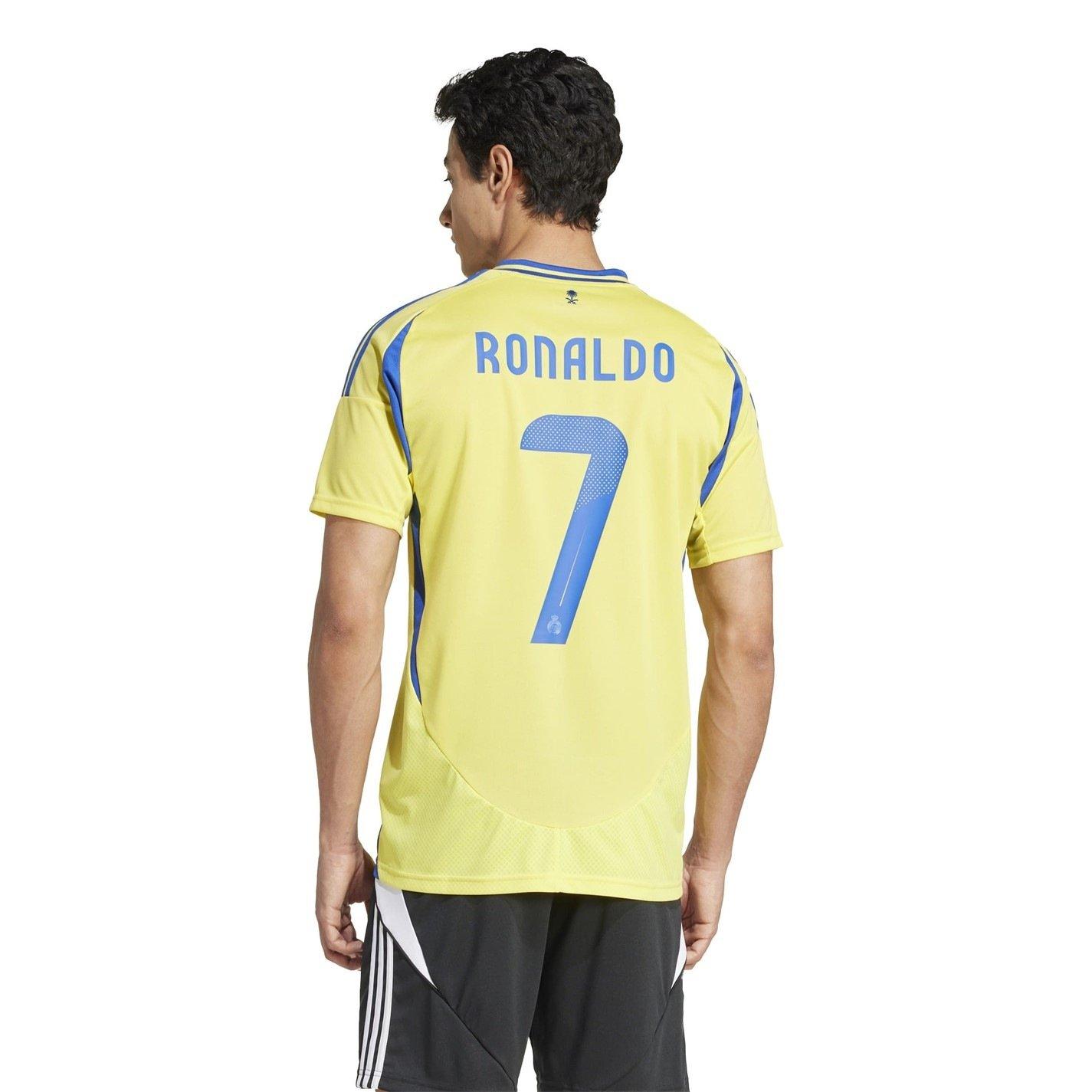 adidas Al Nassr Ronaldo Home Shirt 2024 2025 Adults