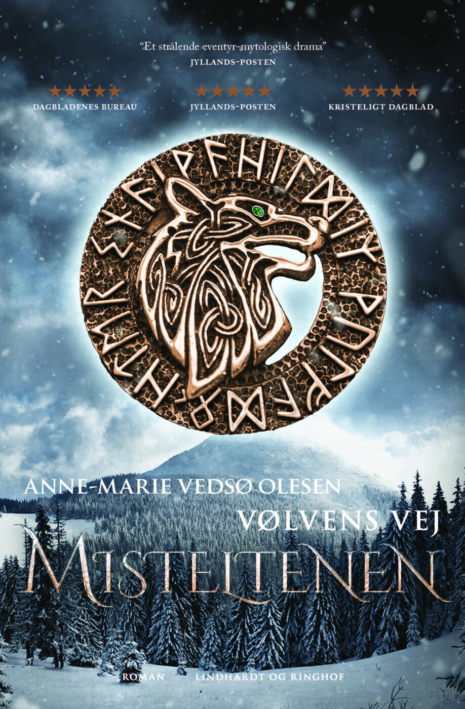 Vølvens Vej - Misteltenen - Anne-Marie Vedsø Olesen - Bog