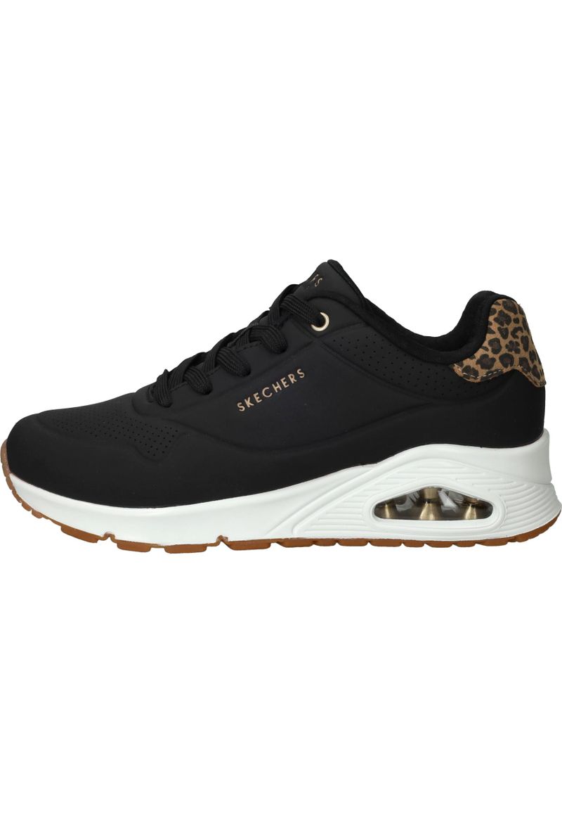Skechers Uno Jungle Nite Sneakers Zwart Dames
